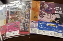 ワンピース　ONE PIECE　クリアファイルセット