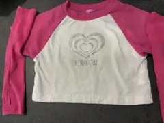 KOGYARU ホワイト・ピンク Tシャツ 半袖 95cm ギャル ベビーのサムネイル