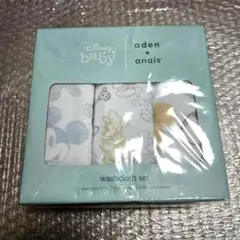 未開封　aden + anais ガーゼ　コットンタオルセット 3枚　ディズニー