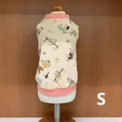 犬服　idog ブレーメンの音楽隊Tシャツ　S ピンク　ドックウェアのサムネイル