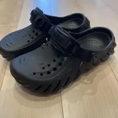 【新品】クロックスEcho Clog ブラック 27cmのサムネイル