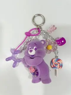 正規品【POPMART】ケアベア ハンドメイドキーホルダー