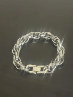 LEGAMEN'S チェーンブレスレット シルバーカラー - メルカリ