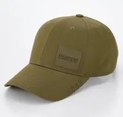 Bianchi ビアンキ撥水　キャップ　帽子　新品　オリーブのサムネイル