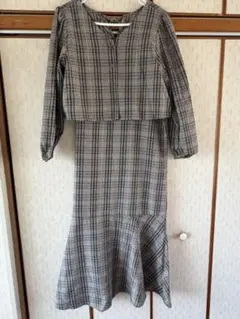 AS KNOW AS PLUS アズノーアズプラス未使用セットアップ ワンピース