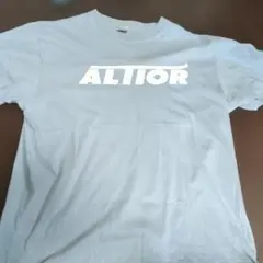 ALTIOR プリントTシャツ ライトブルー XL