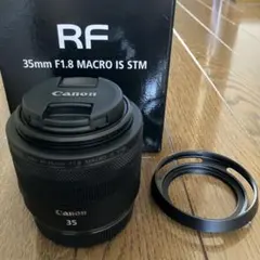 Canon RF 35mm F1.8 MACRO IS STM 非純正フード付きのサムネイル