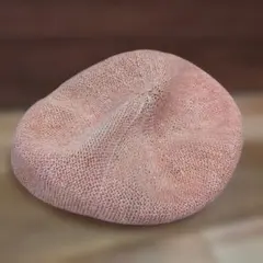 キッズ　ベレー帽　ピンクのサムネイル