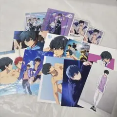 Free! 桐嶋郁弥 ポストカード クリアファイル まとめ売り