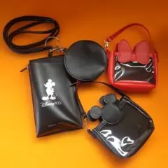 Disney100 スマホショルダーバッグ バッグチャーム付セット即購入可能！