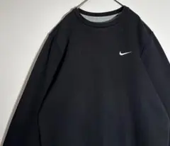 NIKE ナイキ ワンポイント刺繍ロゴ　スウッシュ　スウェット