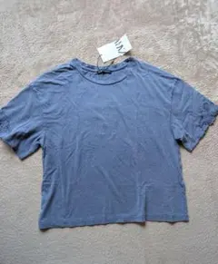 ZARA 刺繍Tシャツ