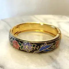 ♢中国七宝焼？名古屋七宝 ブレスレット 古玩 工芸 美術品 