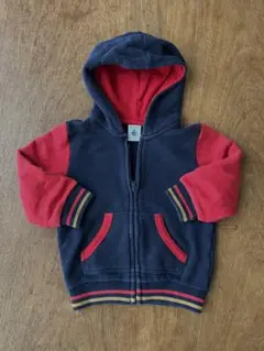 PETIT BATEAU フード付きパーカー 18m