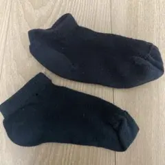 レディース アンクル丈 くるぶし　ソックス ブラック