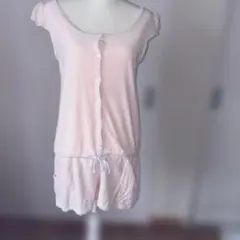 ピンクのルームウェア