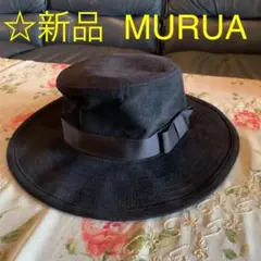☆新品　黒　カッコいい帽子 ハット　フリーサイズ