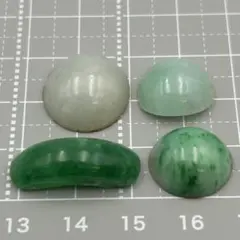 本翡翠 ヒスイ 4点まとめ アクセサリー 透け良 糸魚川翡翠あり