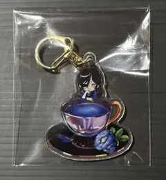 悪魔執事と黒い猫　お守りティーカップアクキー　ボスキ・アリーナス