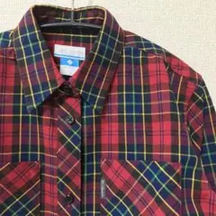 新品未使用　Columbia Lサイズ　チェック　シャツ