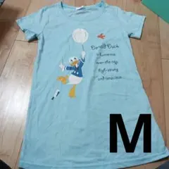 レディース　半袖　Tシャツ　チュニック☆ディズニー　ドナルド　サイズМのサムネイル