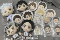 ハイキュー!! ぬいぐるみ 全16個セット セガラッキーくじ まとめ売り