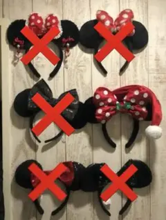 ディズニーランド ミニーカチューシャ