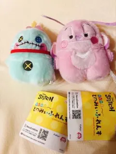 新品 リロ＆スティッチ ならべてどーみぃふれんずマスコット 2点 セット