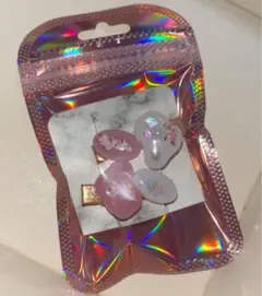 狐とお花のヘアピン 2個セット