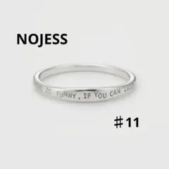 NOJESS メッセージリング シルバー　メッセージ/ete　agete　4℃のサムネイル