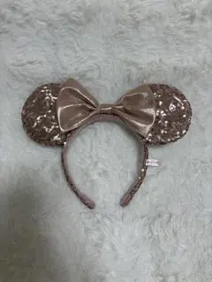 ミッキー耳カチューシャ ゴールド