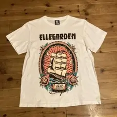 ELLEGARDEN 2022 ツアーTシャツ 白 Mサイズ 船　バラ