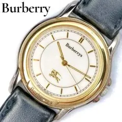 S203 【不動】バーバリーズ Burberrys 腕時計 コンビ - メルカリ