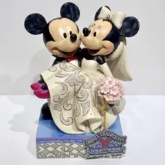 希少！ディズニー ジムショア エネスコ ミッキー&ミニー ウェディング