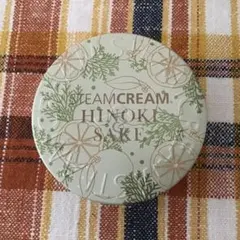 スチームクリーム　空き缶　ひのき＆酒　STEAMCREAM