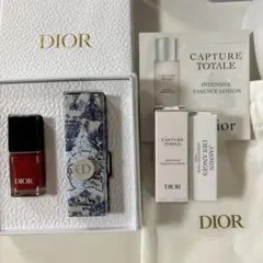 Dior ディオール バースデーギフト ノベルティ　リップ　サンプル巾着付き