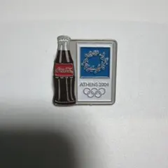 (中古品)コカ・コーラ アテネ2004 オリンピック ピンバッジ