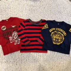 Tシャツ 男の子110センチ3枚セット
