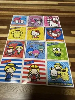セリア　サンリオ　シール