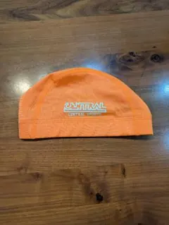 CENTRAL SPORTS 水泳帽 オレンジ