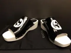 Gucci サンダル パンプス 36 (22-22.5cm) GG 5cm