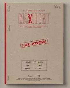 MAXIDENT　CASE VER.　リノ　ストレイキッズ　新品