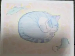 水彩画　原画