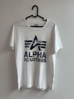 ALPHA INDUSTRIES ホワイト Tシャツ