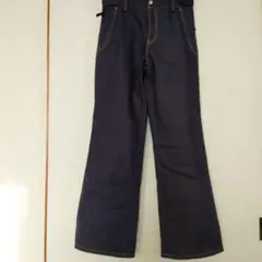 フェニックス phenix スノーパンツ　スノボウェア　L　女性用　デニム調