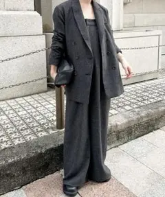 select MOCA by son ツイードベアロンパース パンツセットアップ