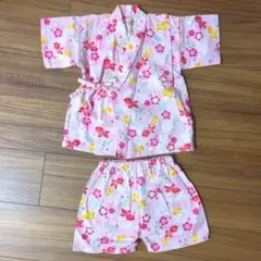 【美品】浴衣セット 95サイズ ピンク