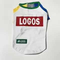 ⭐︎新品⭐︎LOGOS 犬用カラーブロックTシャツSサイズのサムネイル