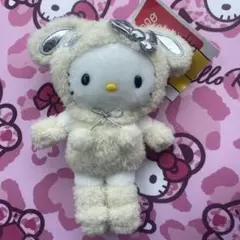 ハローキティ展 限定 雪うさぎ 京都 限定 ぬいぐるみ マスコット 50周年 ②