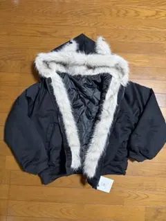 即日発送　ファージャケット　ファーパーカー　ファー　ジャンバー　ダウン　ブルゾン